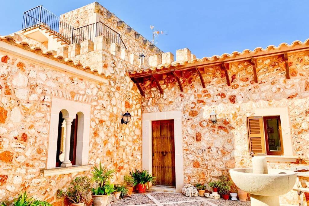 Es Castell De Ca N'Alou De Ses Cases Noves S'Horta Zewnętrze zdjęcie